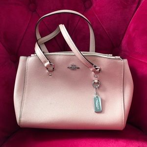 Coach Pink Leather Bag